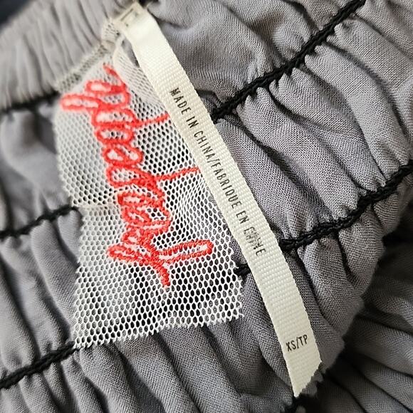 Free People Megs Smocked Damask Brocade Maxi XS Dress - Picture 4 of 8